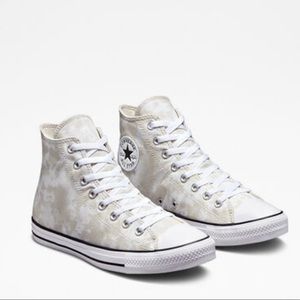 Brand new Dip Dye/Tie Dye high top Converse